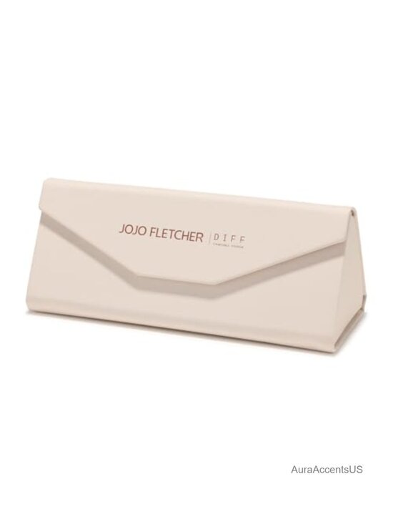 Oval Sunglasses with UV400 Protection and Travel Case main image 4